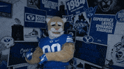 Celebrate Lets Go GIF by BYU Cougars