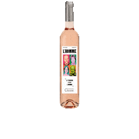 Wine Bottle Sticker by Grillette