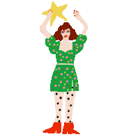 Merry Christmas Dance Sticker by Please Enjoy This!