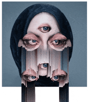 alienhoney art woman nft artist GIF