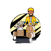 Sticker by Pet Pipers