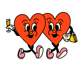 Valentines Day Sticker by Landers