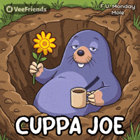 Wake Up Coffee GIF by VeeFriends