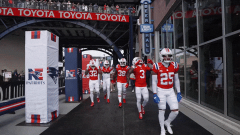 Football Heart GIF by New England Patriots