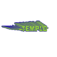 Templo Sticker by Angela Jensen