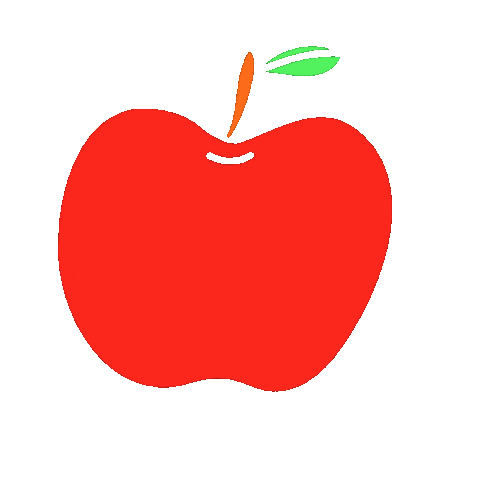 Apple Fruit Sticker