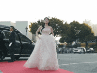 Red Carpet Walk GIF