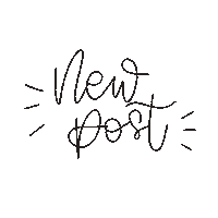 New Post Sticker