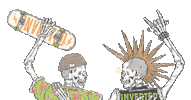 INVERTEDFESTIVAL music gold coast inverted skegss Sticker