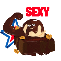 FosterHollywood salsa comer mancha costillas Sticker