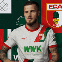 Auf Jeffrey Gouweleeuw GIF by FC Augsburg 1907