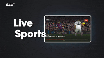 fuboTV sports tv 4k cable GIF