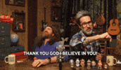 Gmm Goodmythicalmorning Thankgod Rhettmclaughlin Linkneal GIF by Rhett and Link