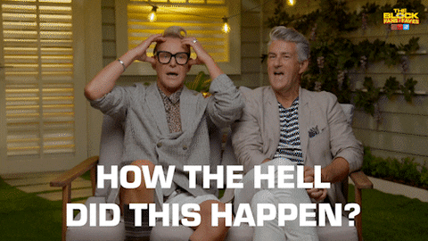 Channel 9 Reaction GIF by The Block