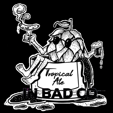 InBadCo giphygifmaker beer tropical hop GIF