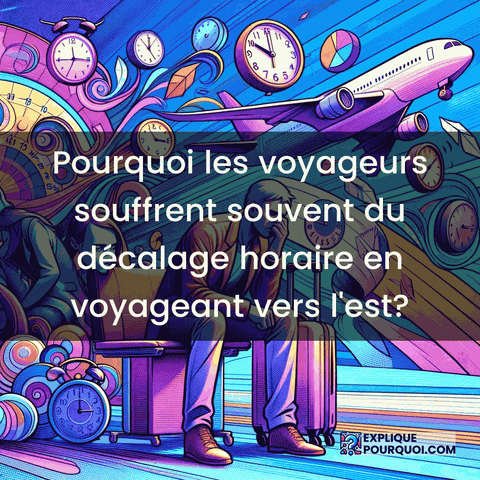 Jet Lag Voyage GIF by ExpliquePourquoi.com