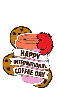 International Coffee Day Sticker by Cookie Time