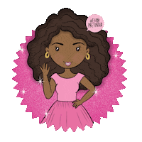 Girl Pink Sticker