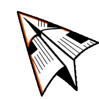 advertising paperplane Sticker by Ciaopeople