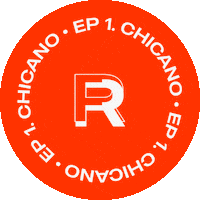 Residencia_MVK loop red white circle Sticker
