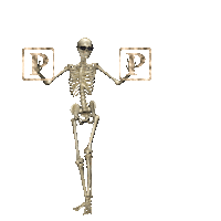 Dance Skull Sticker by DJ The Prophet