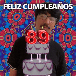 ¡Feliz 89.º cumpleaños!