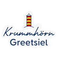 diemitdemleuchtturm urlaub ostfriesland nordsee greetsiel Sticker