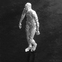 Black And White Art GIF by Pi-Slices