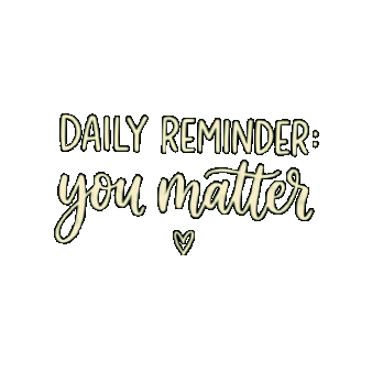 You Matter Good Vibes Sticker