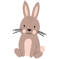 Spring Bunny Sticker
