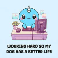 Work Working GIF by Naru Naru
