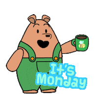 Happy Monday Morning Sticker