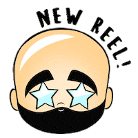 Happy Reel Sticker