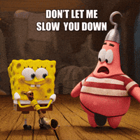 Dont Let Me Stop You Spongebob Squarepants GIF by The SpongeBob Movie: Sponge On The Run