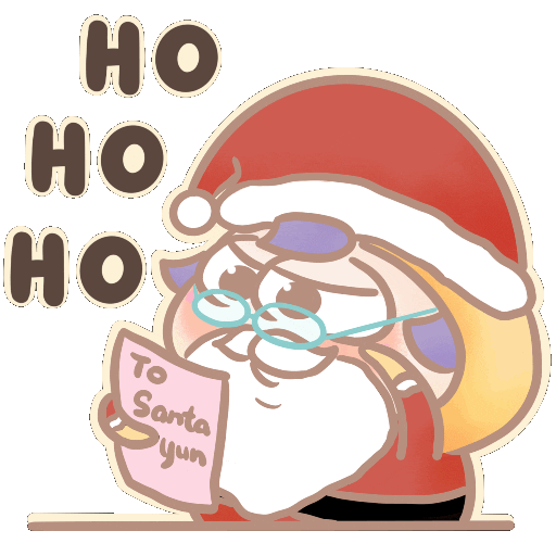 Christmas Santa Sticker