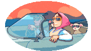 Camping Julieta Venegas Sticker by Rigoberta Bandini