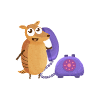 Phone Talking Sticker by PlayKids