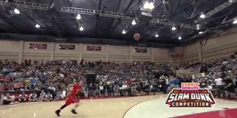 dunk contest 2018 max pearce GIF by Dunkin’ Donuts