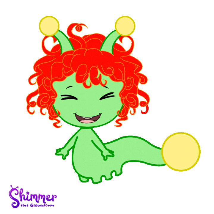 Ha Ha Lol Sticker by ShimmertheGlowworm