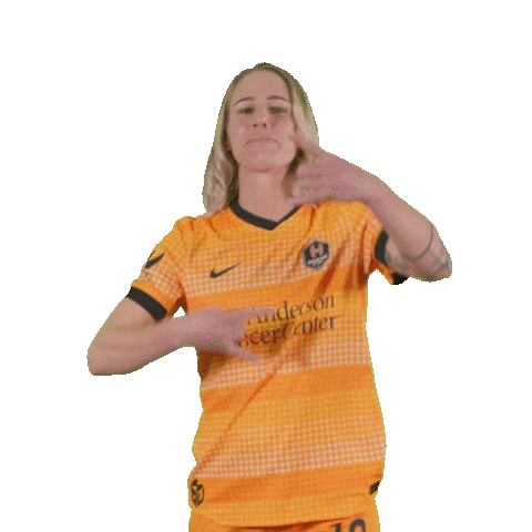 Happy Womens Soccer Sticker by Houston Dash