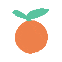 Orange Lunch Time Sticker by Adventure Snacks