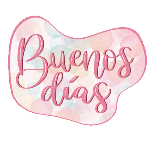 Good Morning Buenos Dias Sticker