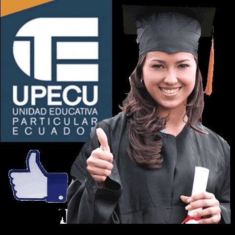 UPECU giphygifmaker giphyattribution like graduate GIF