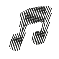 Musica Notes Sticker by JVAL Openair