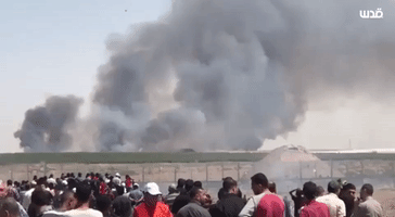 Israeli Fields Burn as Nakba Day Demonstrators Launch Incendiaries
