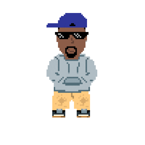 Lukupixel giphyupload luku beats by luku luku aka kimvara Sticker