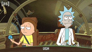 Bored Rick And Morty GIF by Adult Swim