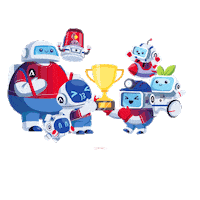 We Are The Champions Champion Sticker by astronauts.id