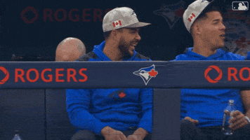 Blue Jays Laugh GIF by Toronto Blue Jays