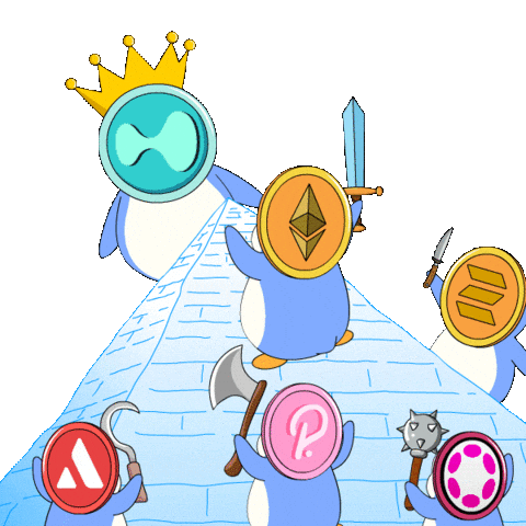 Crypto Penguin Sticker by Pudgy Penguins